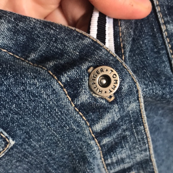 Vintage Tommy Hilfiger Y2K Denim Short Sleeve Dress - Picture 10 of 15